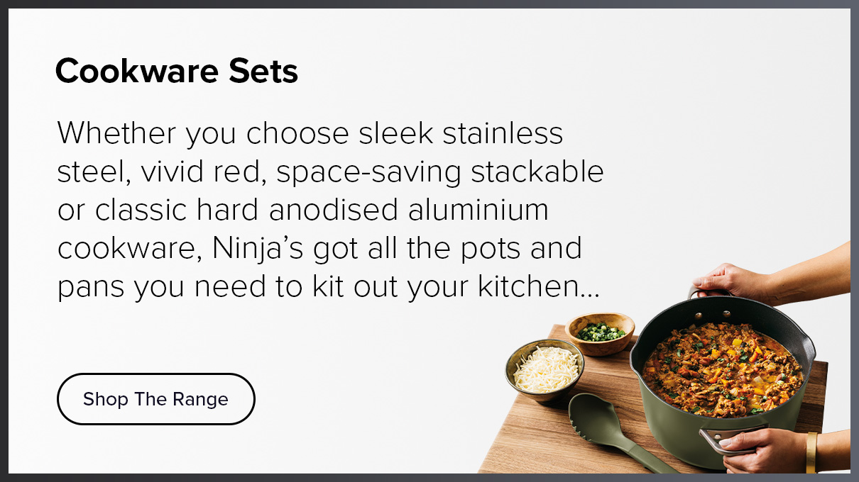Ninja Cookware ZEROSTICK Pots and Pans Ninja UK
